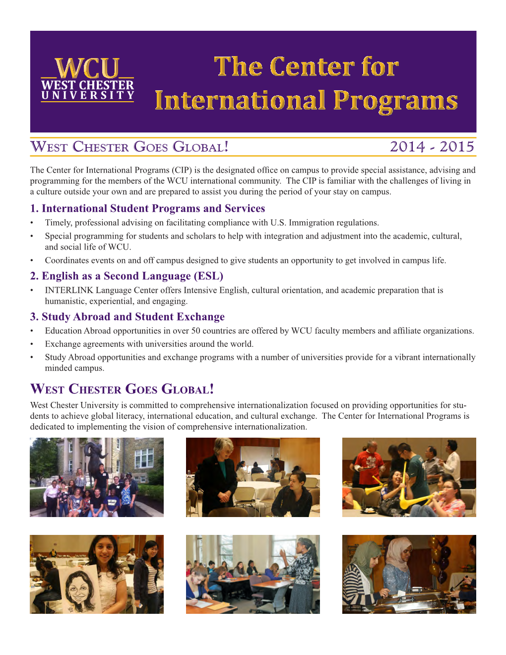 West Chester University Information