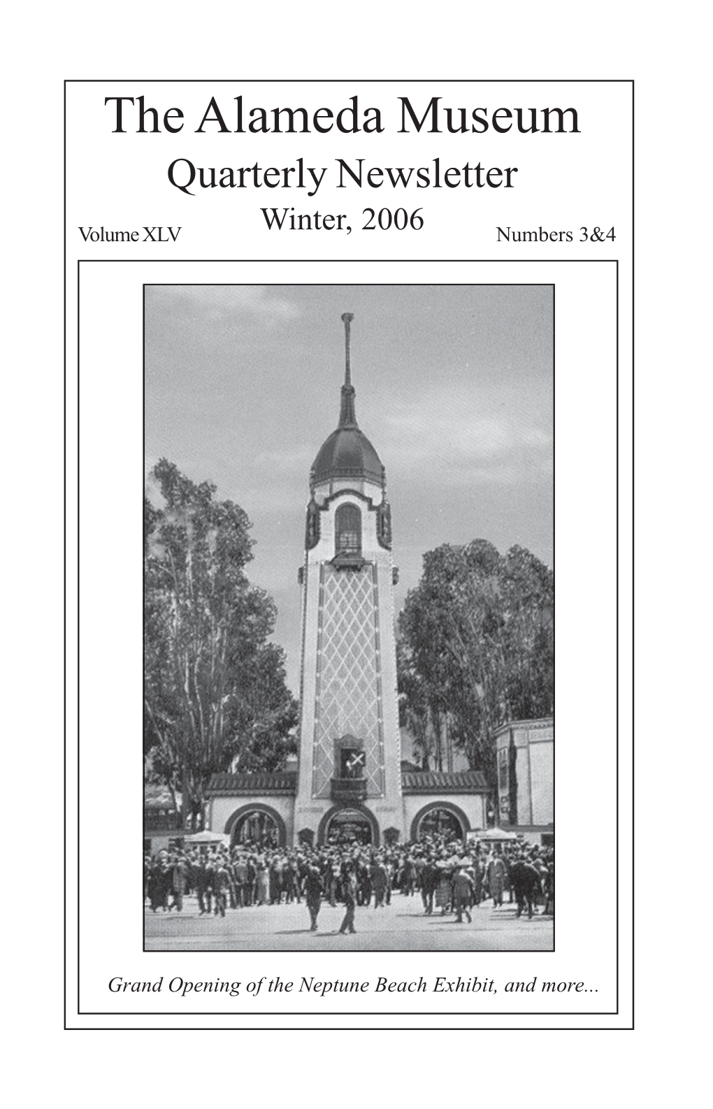 Museum Newsletter Winter 2005