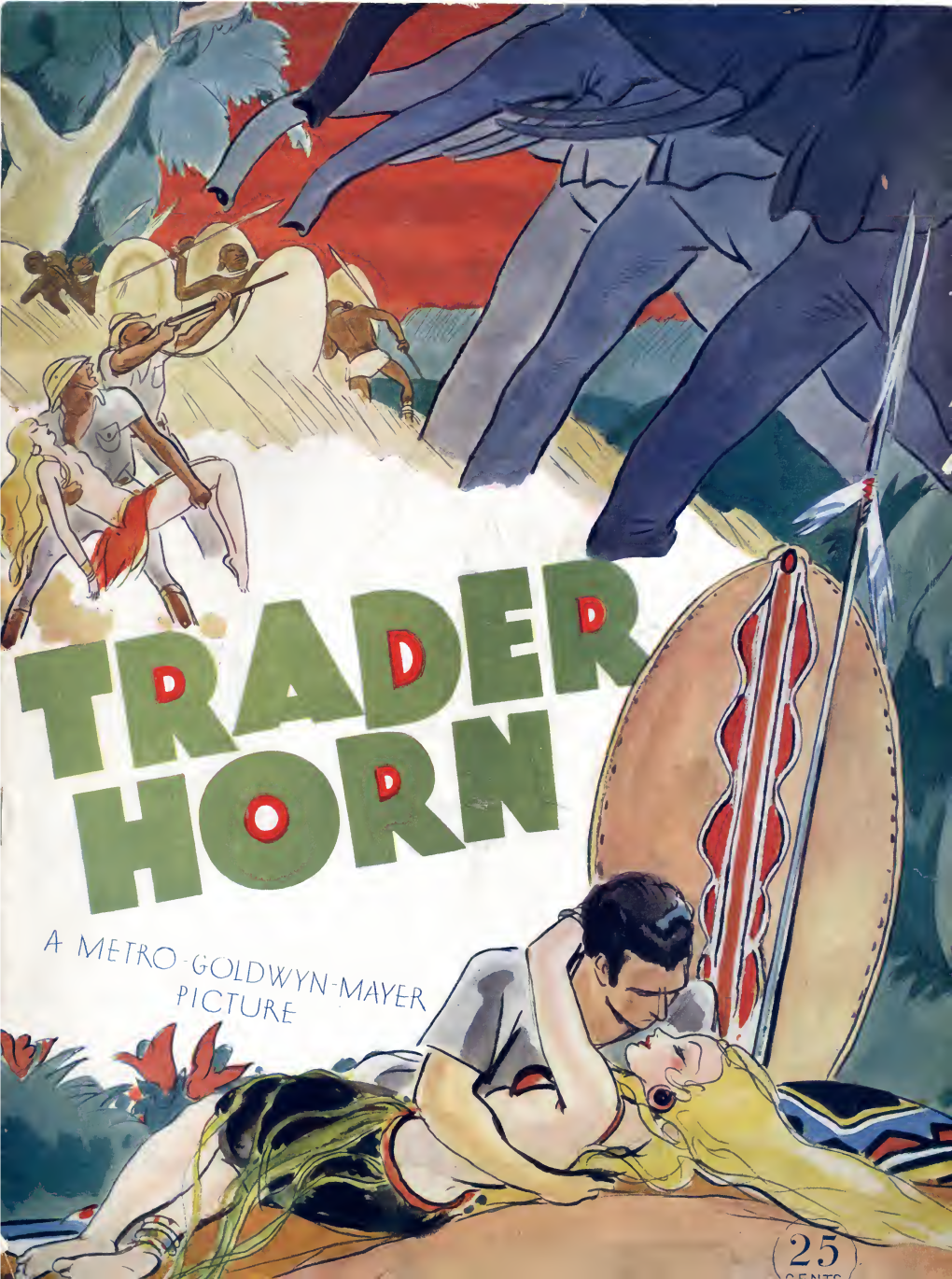 Trader Horn (1931) Souvenir Program