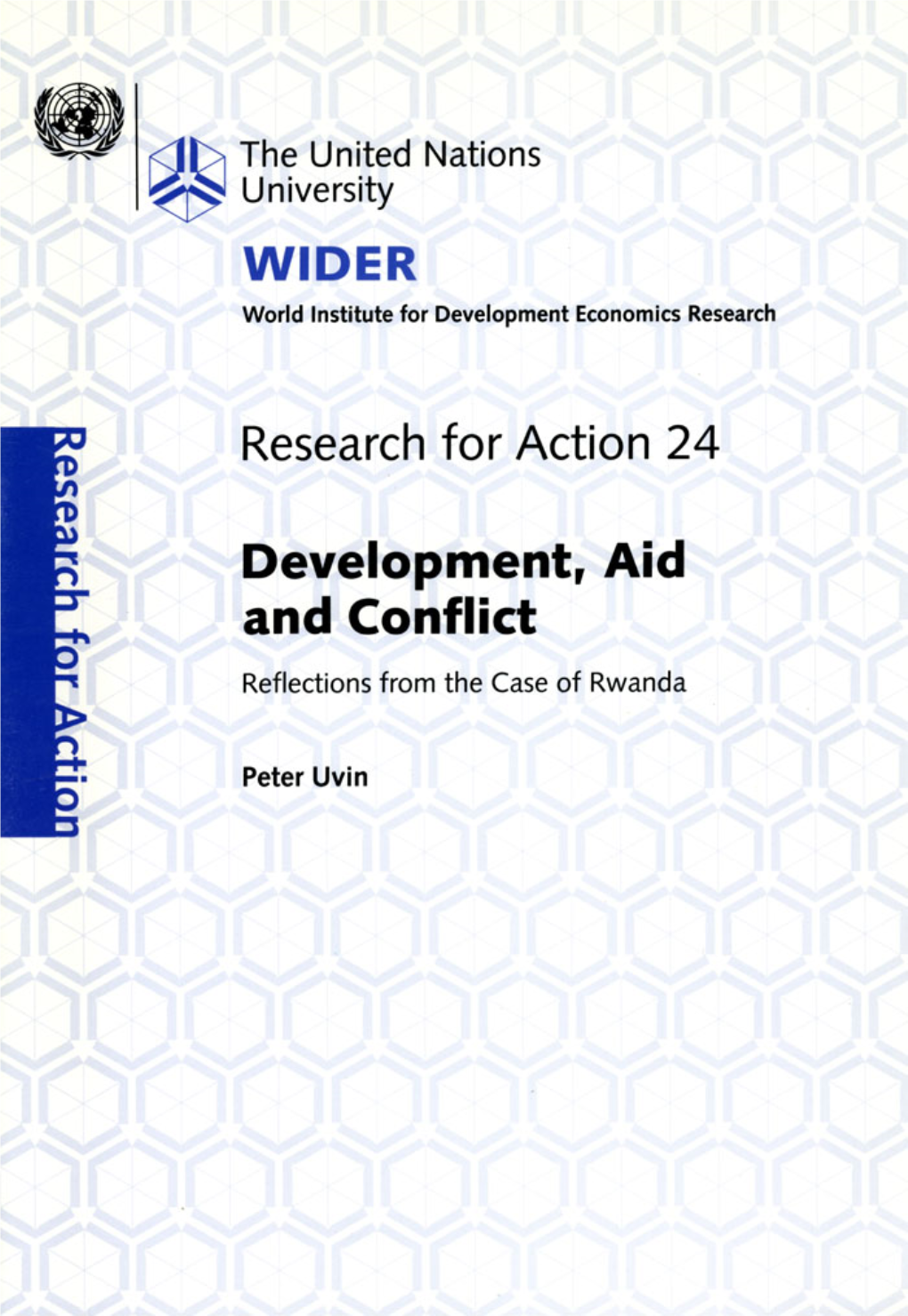 Research for Action 24 Development, Aid and Conflict