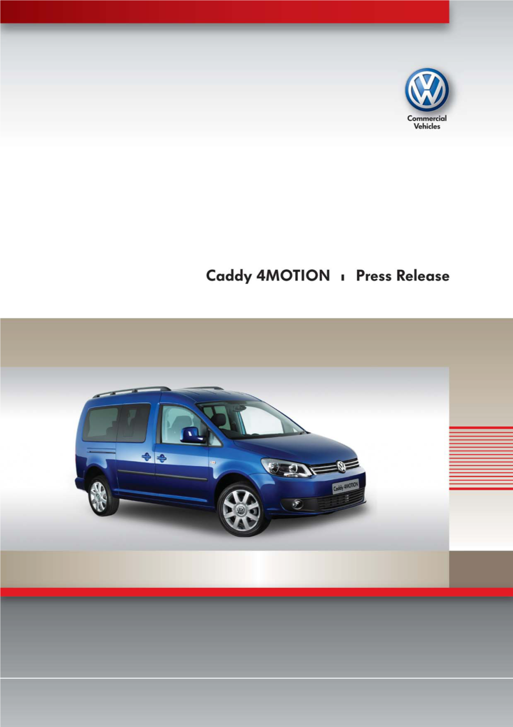 Caddy 4MOTION Release July 2011.Indd