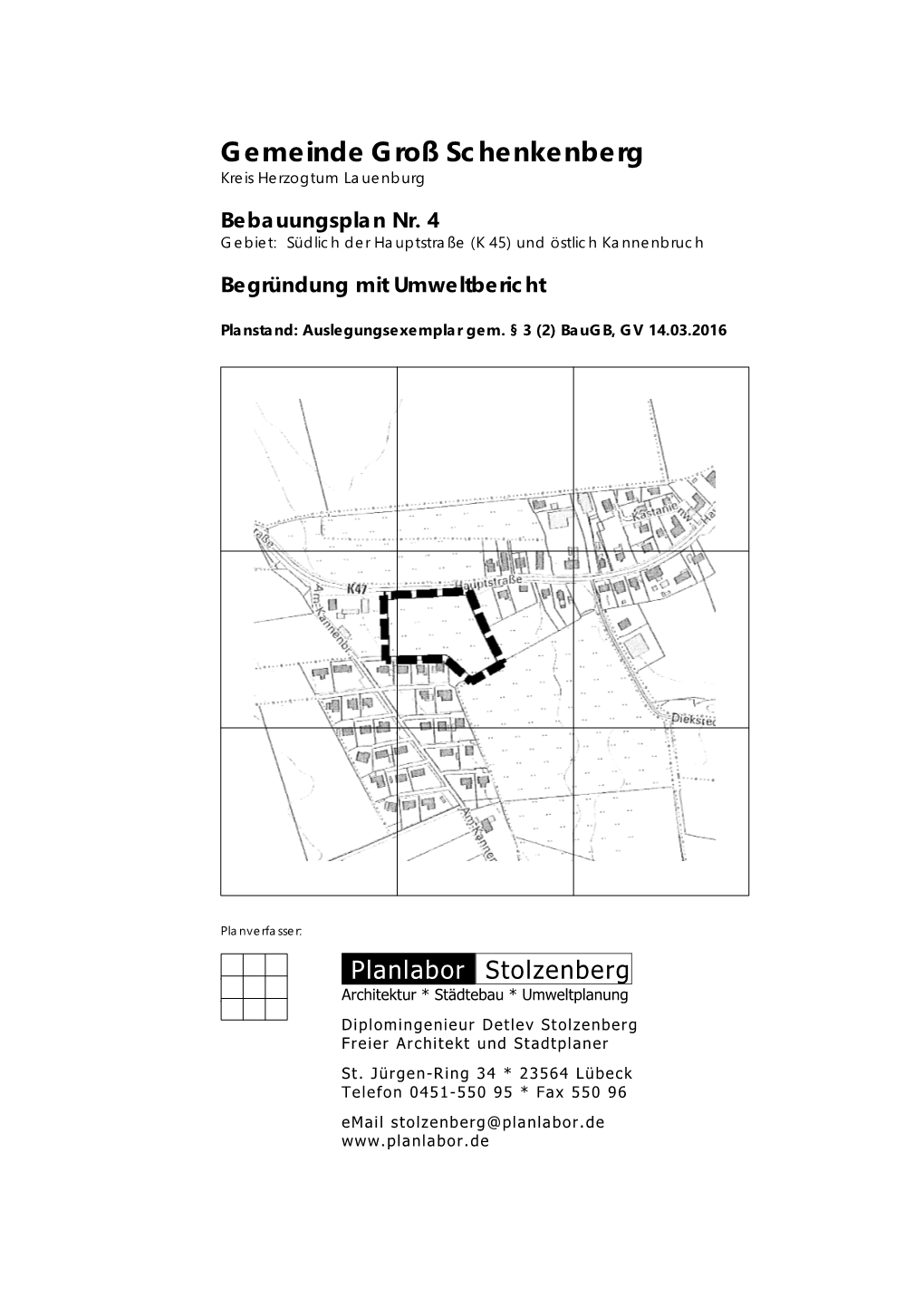 Gemeinde Groß Schenkenberg Kreis Herzogtum Lauenburg