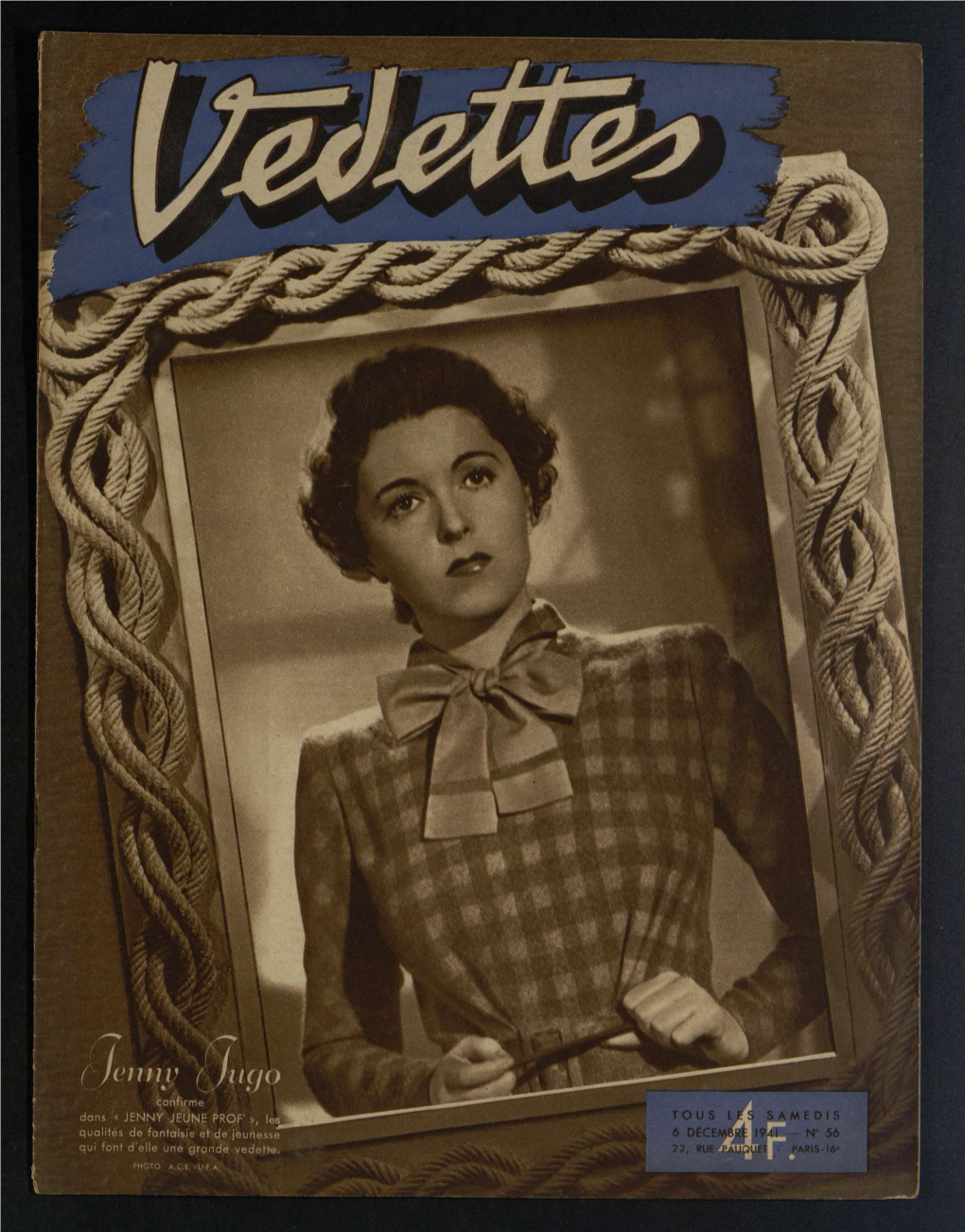 Vedettes N°56, 06/12/1941