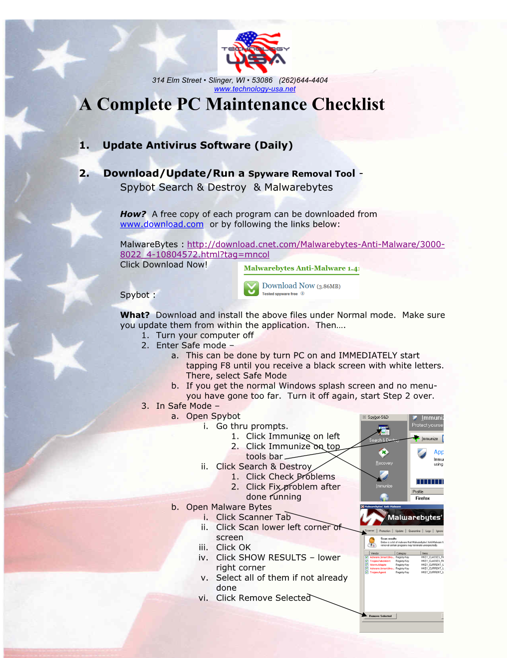 A Complete PC Maintenance Checklist