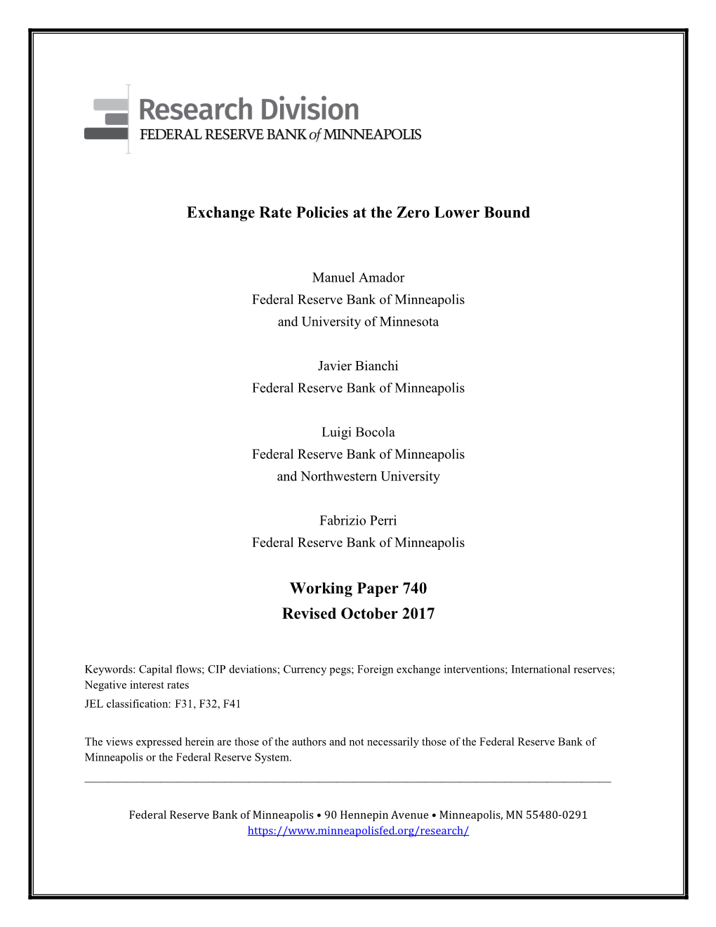 Exchange Rate Policies at the Zero Lower Bound