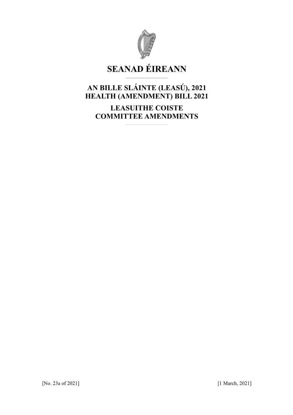 Seanad Éireann