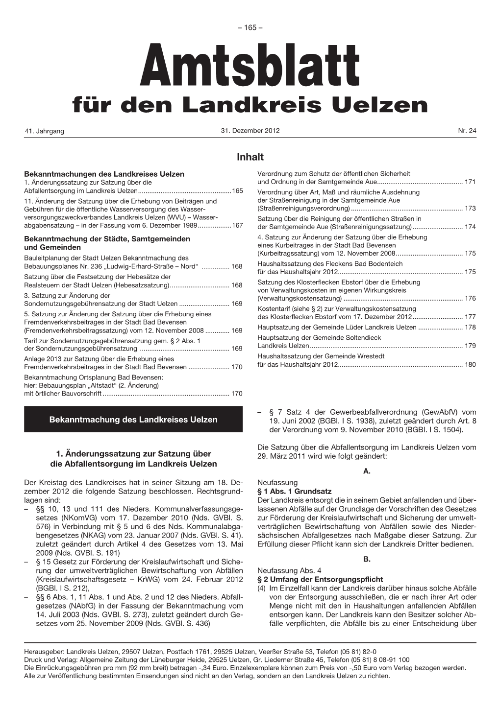 Amtsblatt Nr. 24 2012.Indd