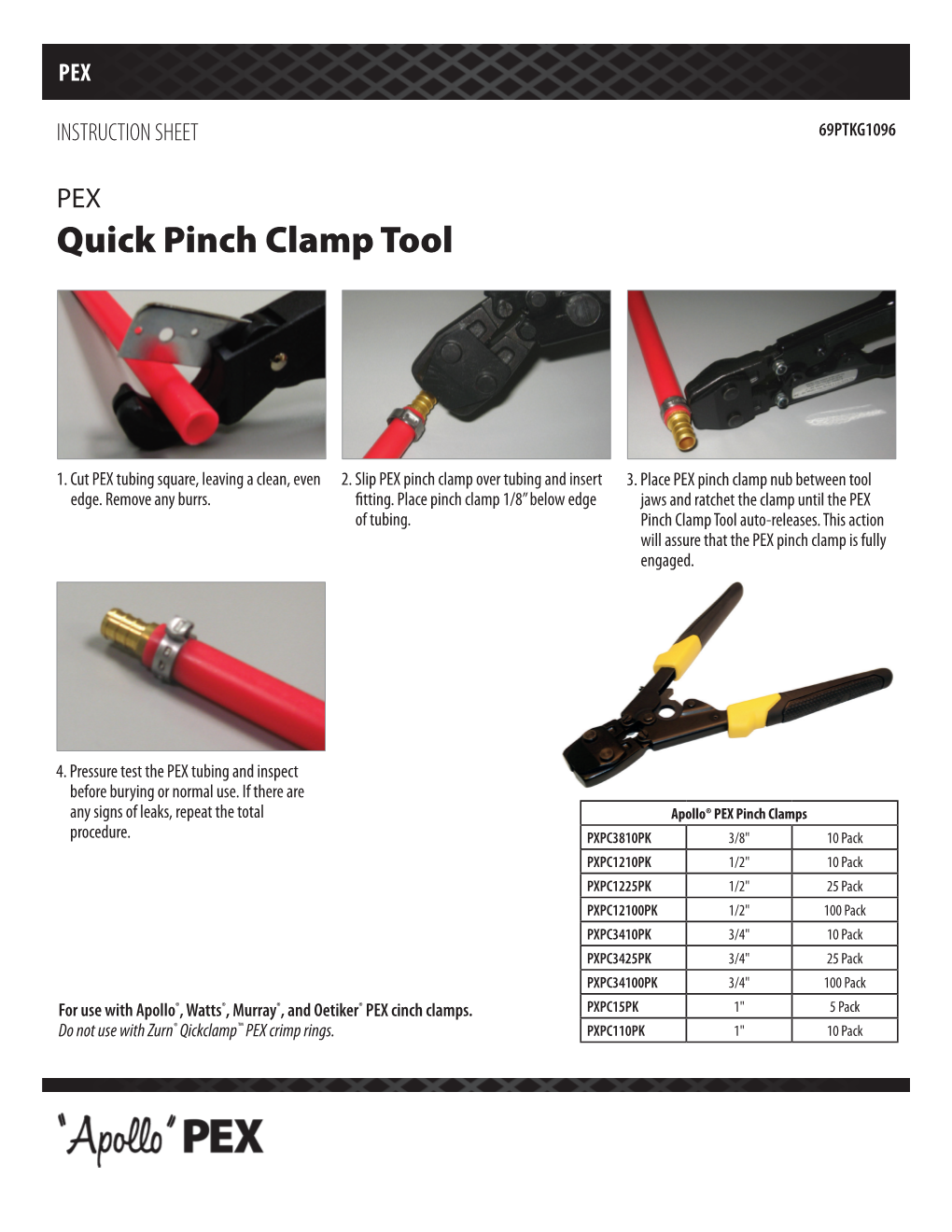 Quick Pinch Clamp Tool