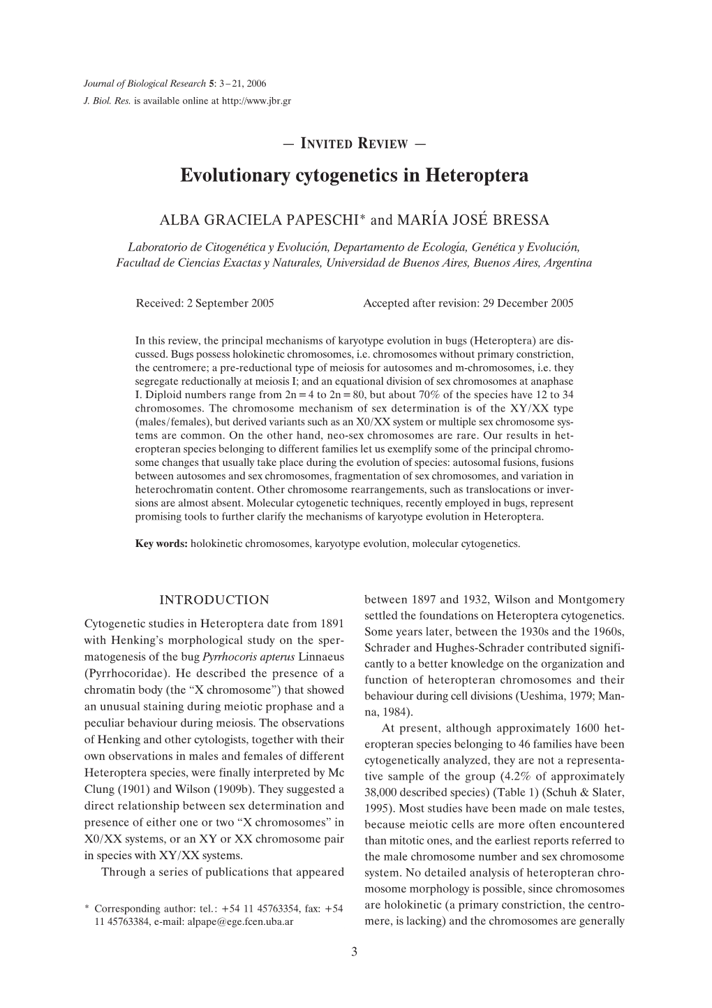 Evolutionary Cytogenetics in Heteroptera