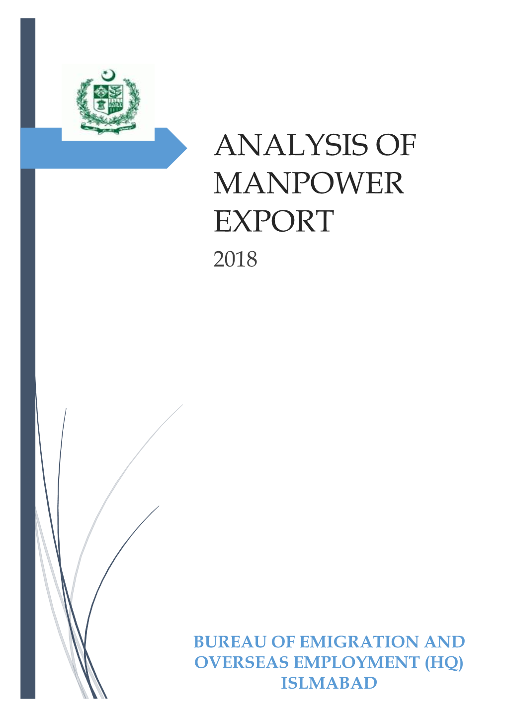 Analysis of Manpower Export