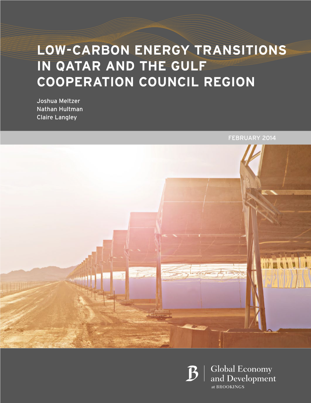 Low-Carbon Energy Transitions in Qatar and the Gulf Cooperation Council Region