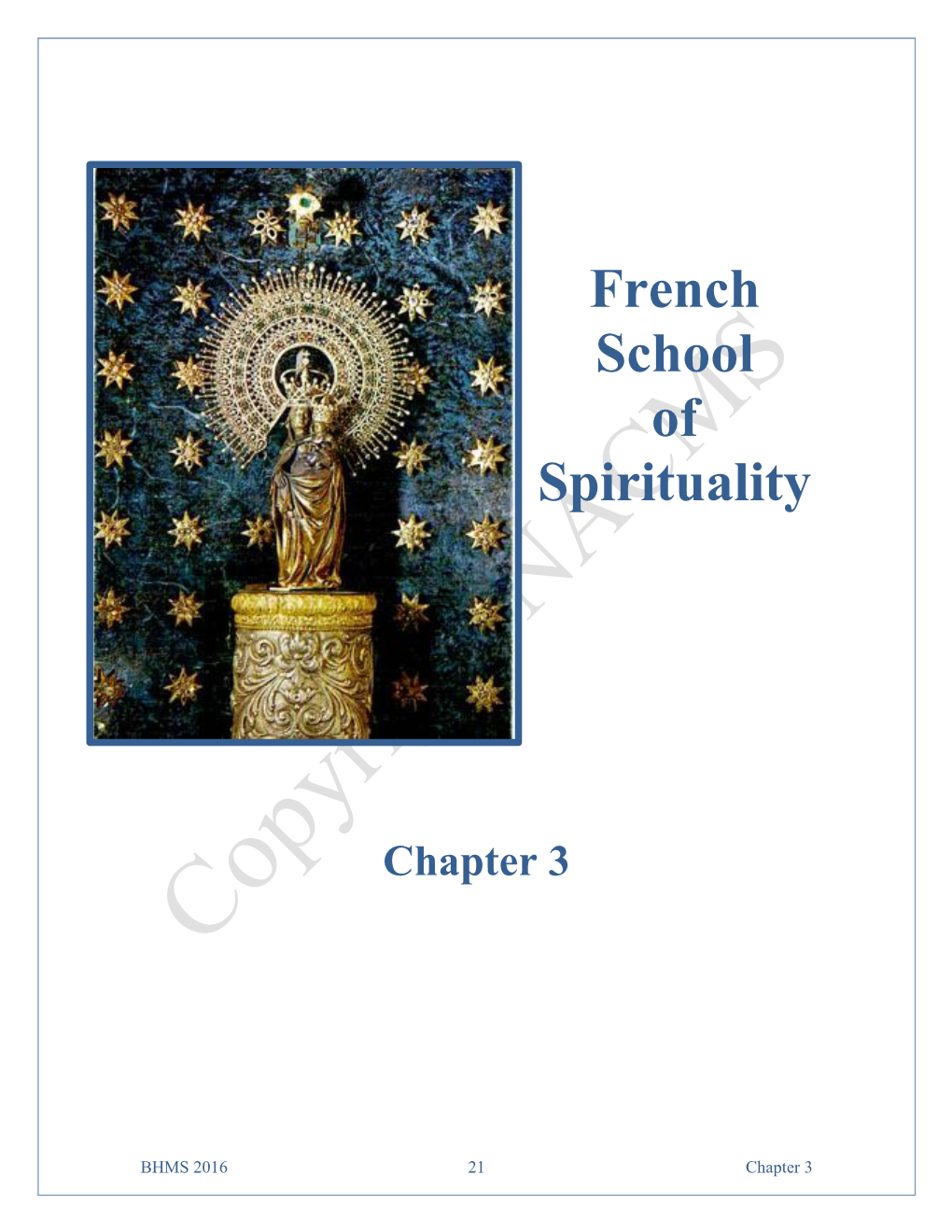 French School of Spirituality