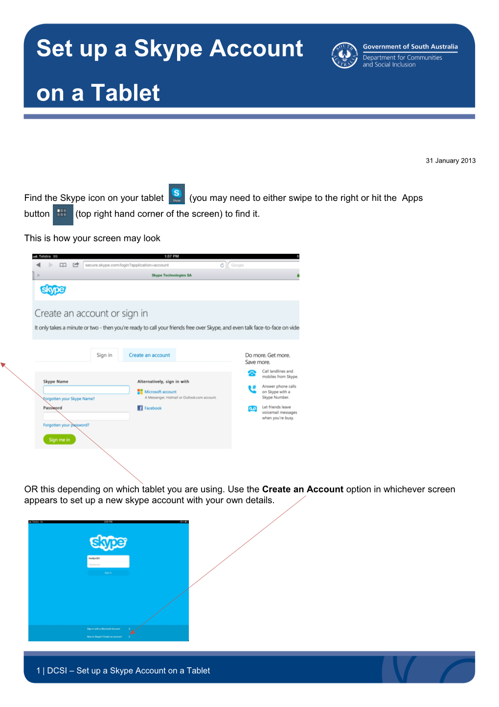 DCSI Corporate A4 Template Portrait 1Col