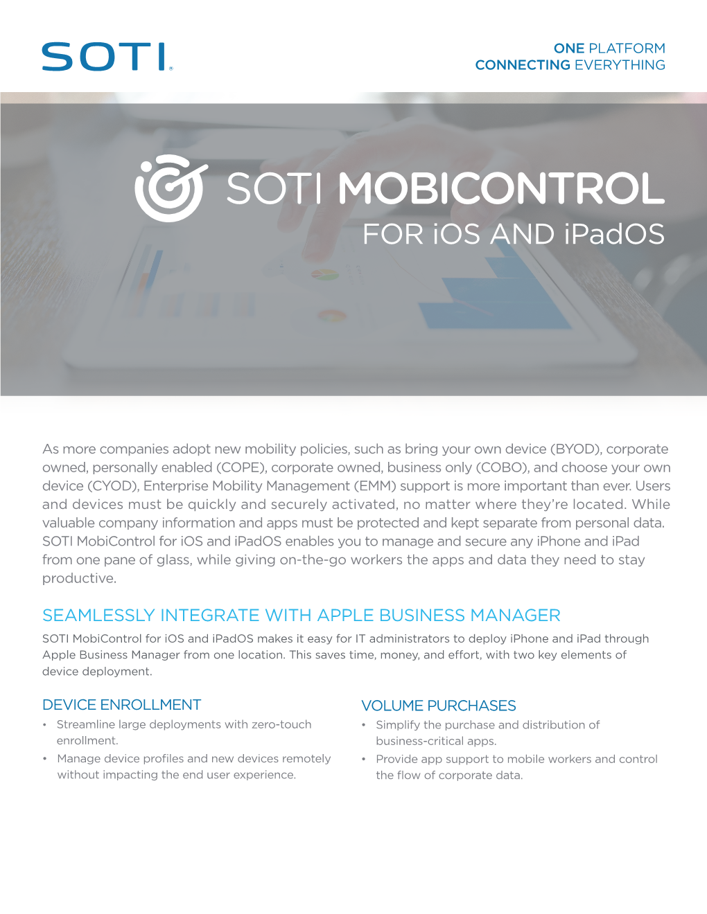 SOTI Mobicontrol for Ios and Ipados