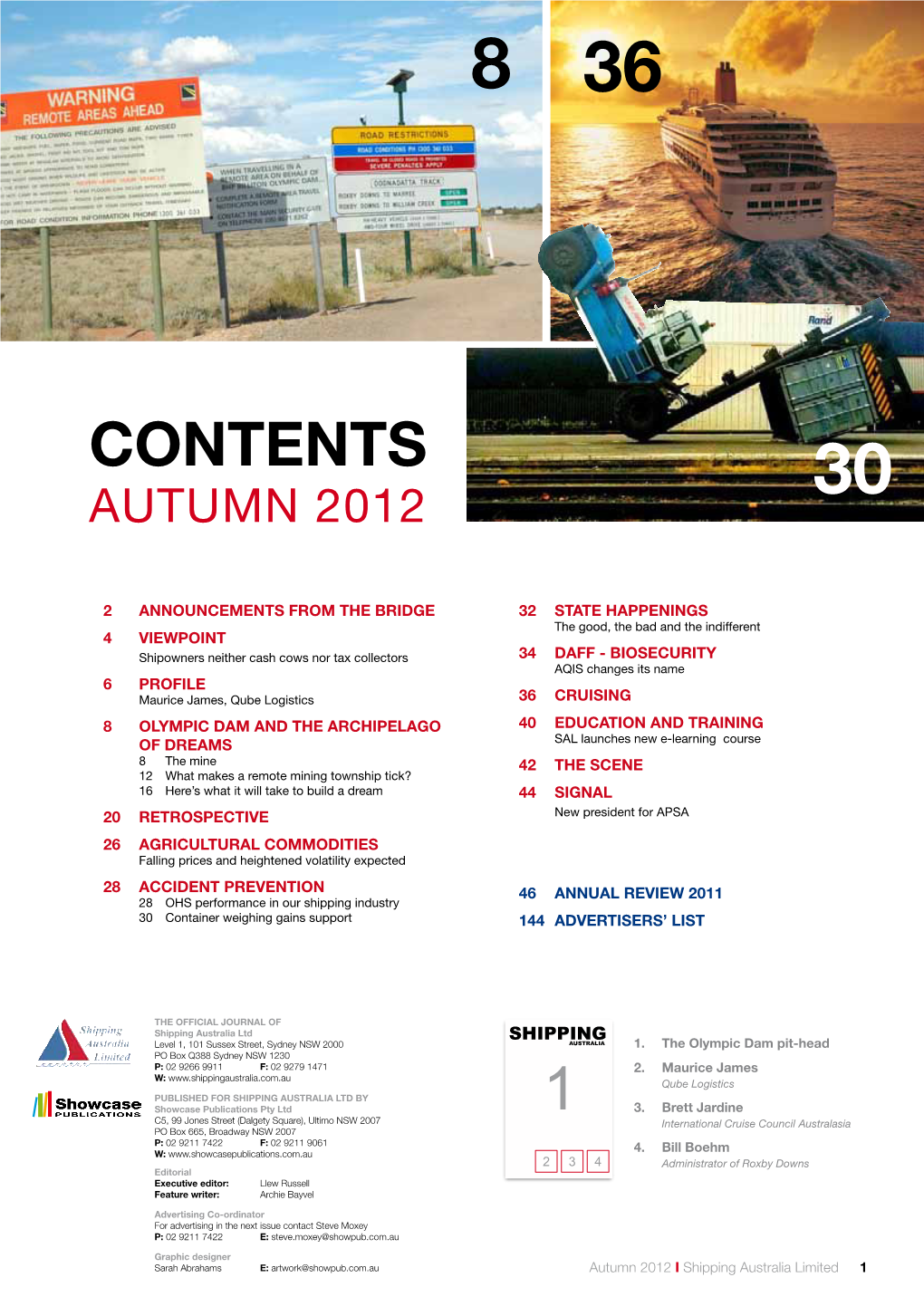 Contents Autumn 2012 30
