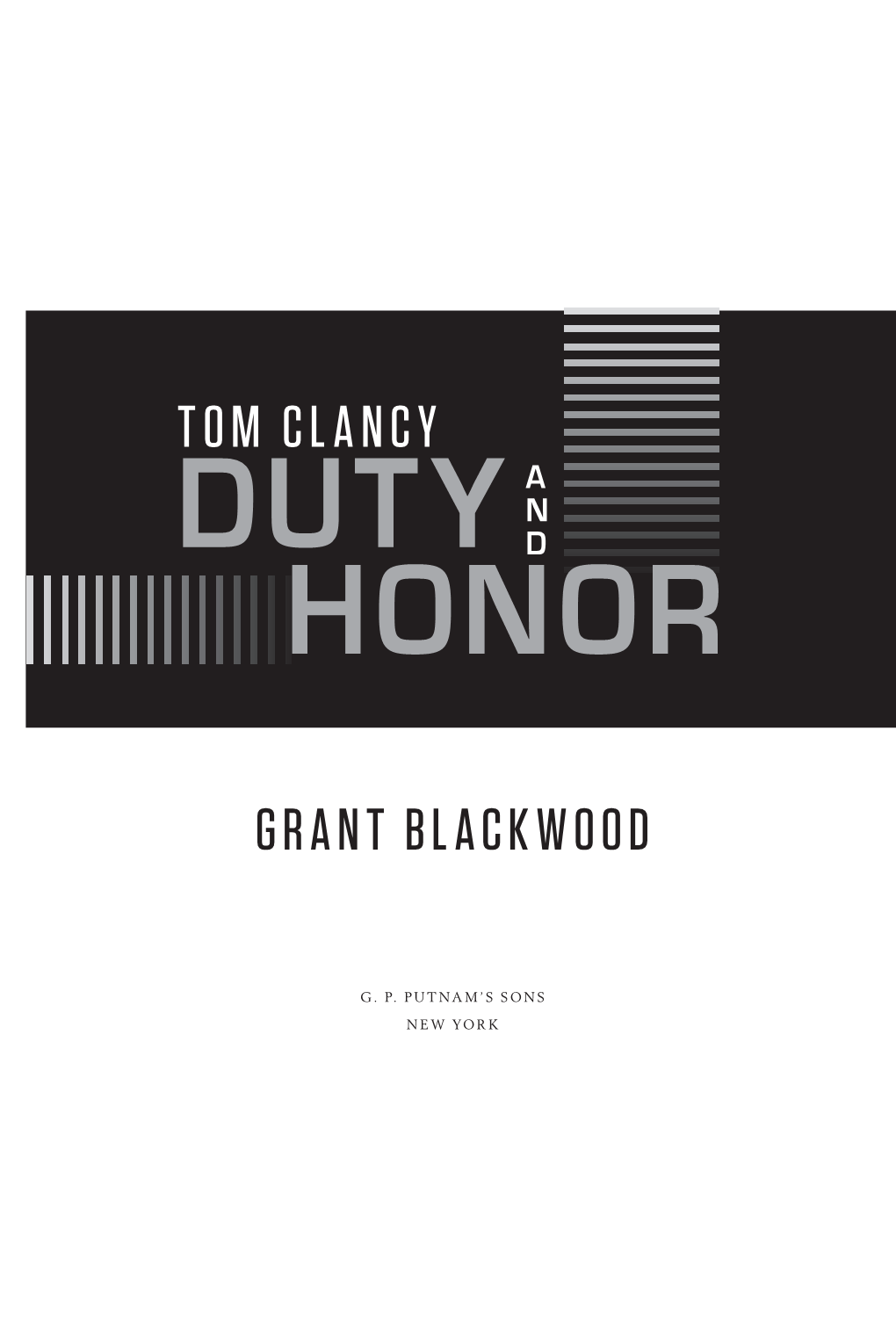 Tom Clancy Grant Blackwood