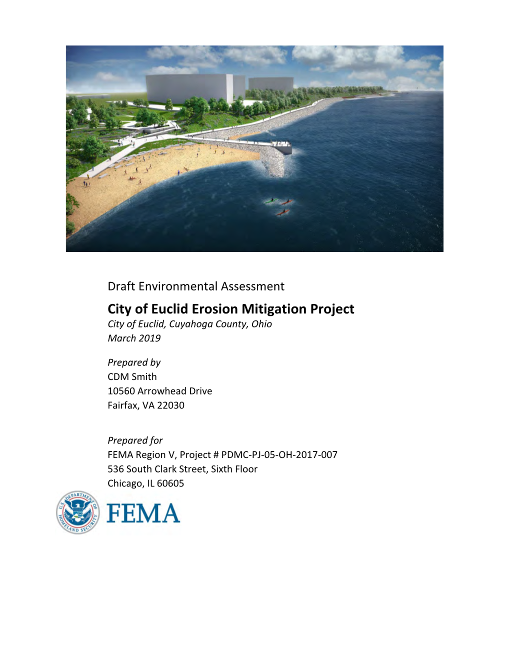 Environmental Assessment City of Euclid Erosion Mitigation Project City of Euclid, Cuyahoga County, Ohio March 2019