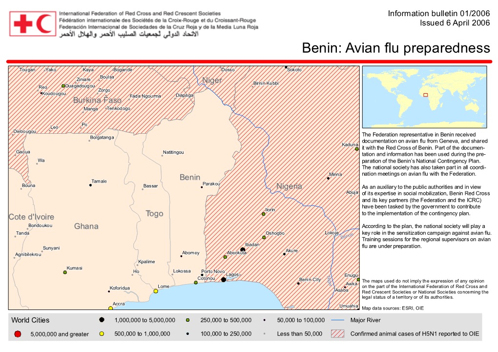 Benin: Avian Flu Preparedness