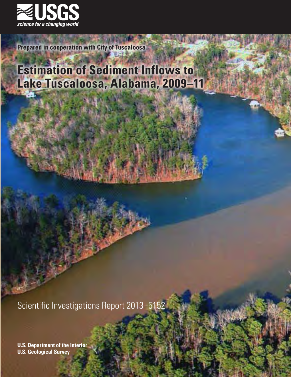 Estimation of Sediment Inflows to Lake Tuscaloosa, Alabama, 2009–11