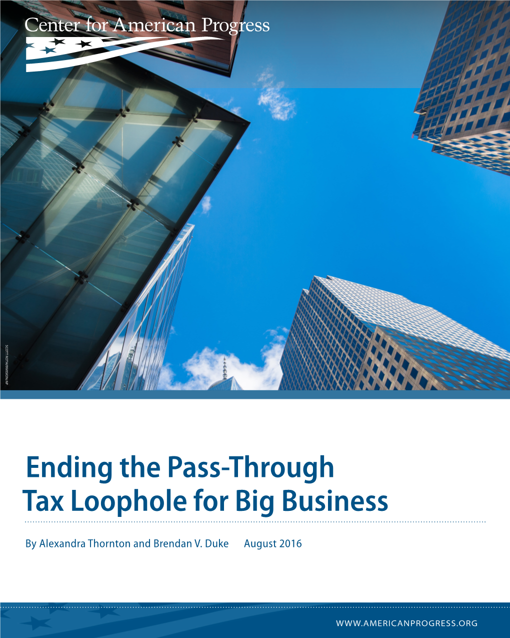 Ending the Pass-Through Tax Loophole for Big Business