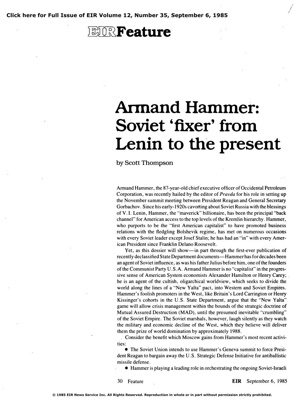 Armand Hammer