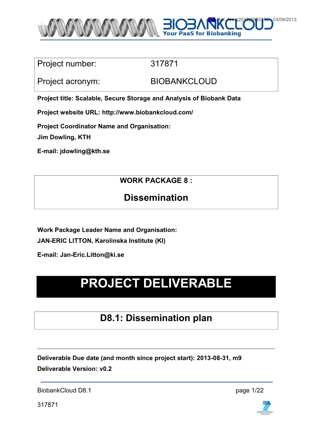 Project Deliverable