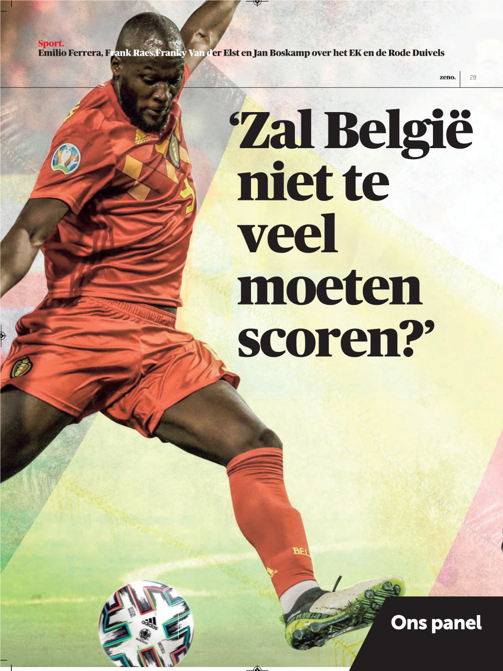 'Zal België Niet Te Veel Moeten Scoren?'