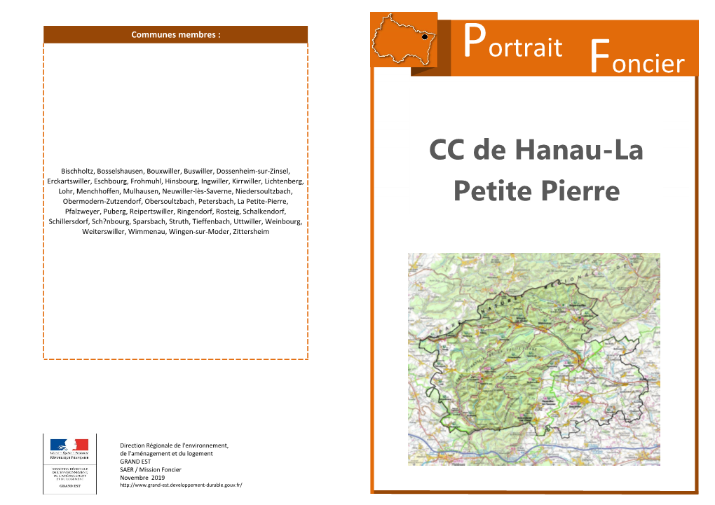 CC De Hanau La Petite Pierre