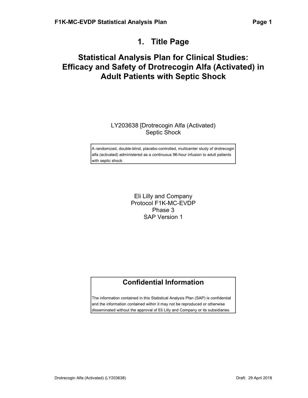 F1K-MC-EVDP Statistical Analysis Plan Page 12