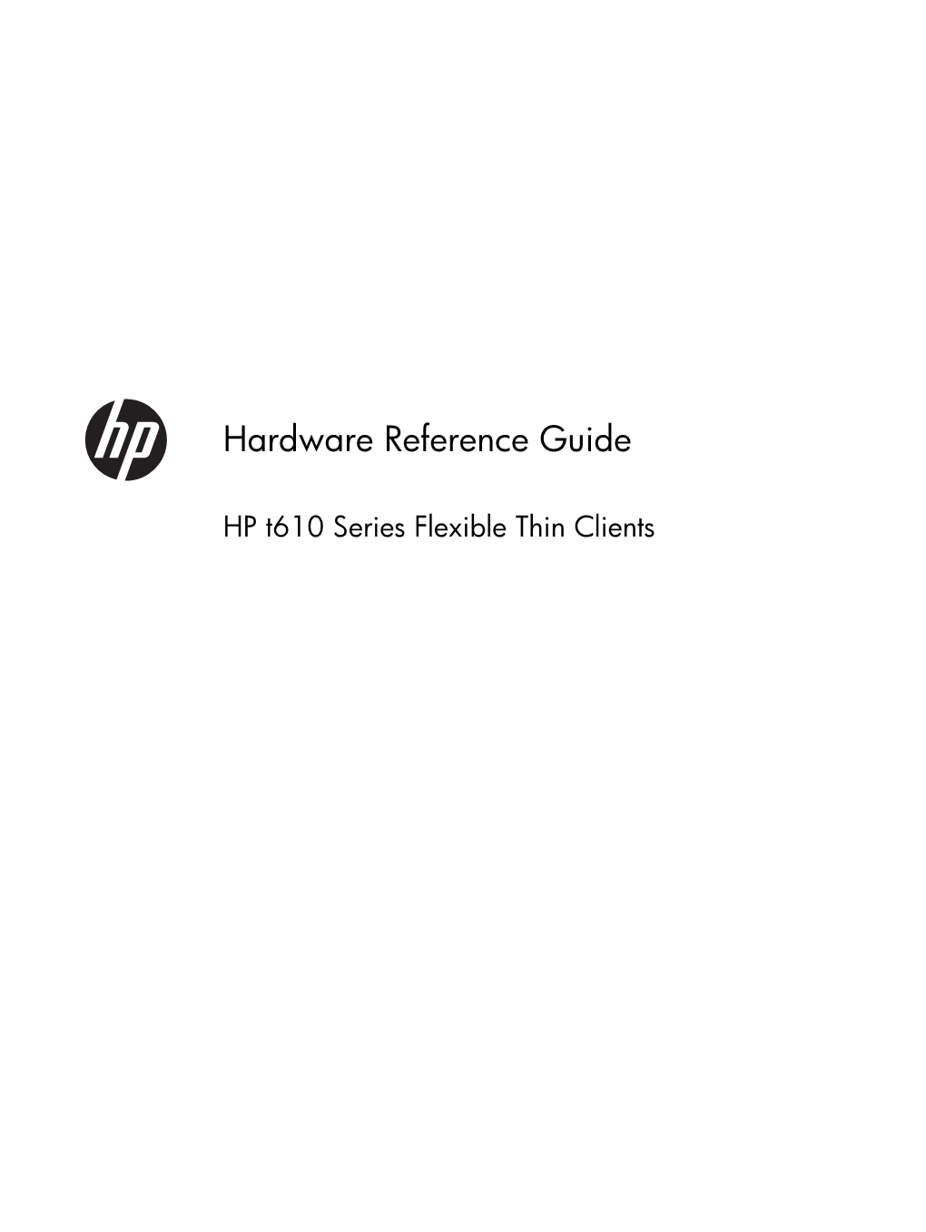 Hardware Reference Guide