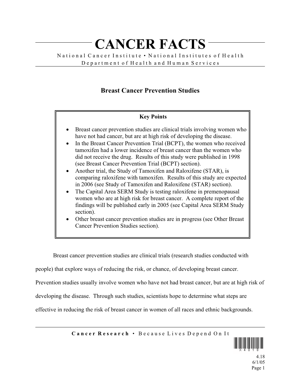 Breast Cancer Prevention.Pdf