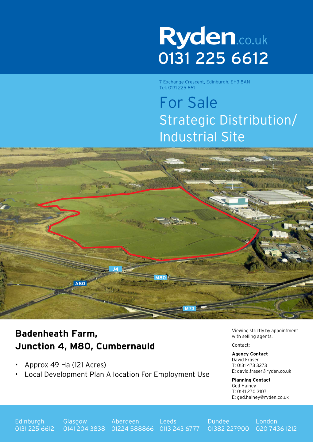 For Sale Strategic Distribution/ Industrial Site