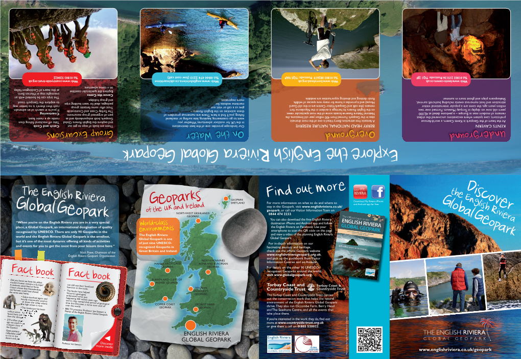 Explore the English Riviera Global Geopark Global Riviera English the Explore