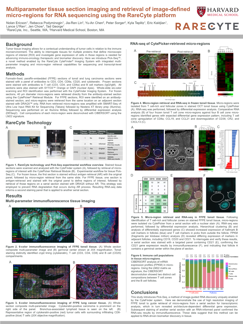 RNA-Seq of Cytepicker-Retrieved Micro-Regions Tumor Tissue Imaging Allows for a Contextual Understanding of Tumor Cells in Relation to the Immune Microenvironment