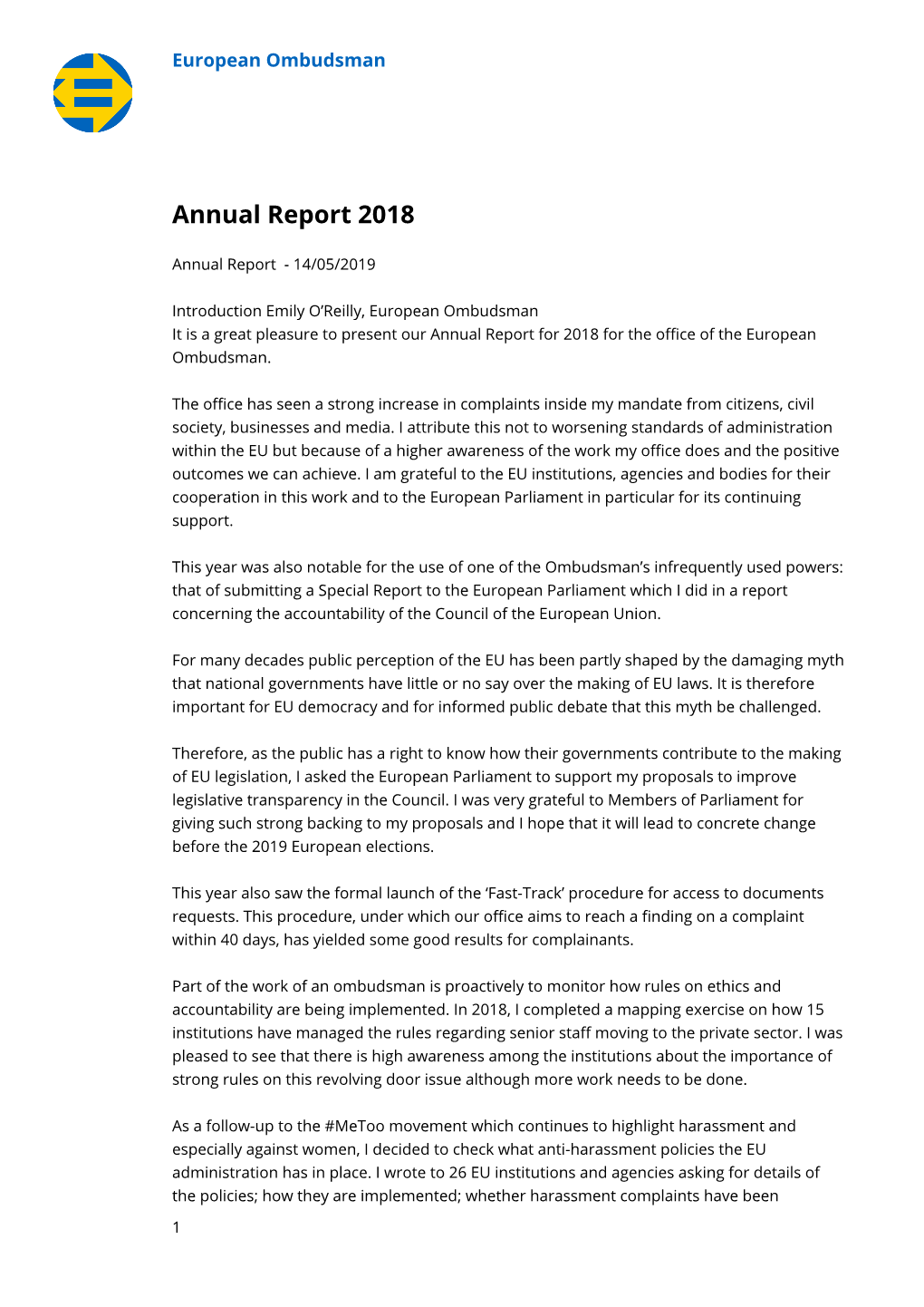 Annual Report 2018