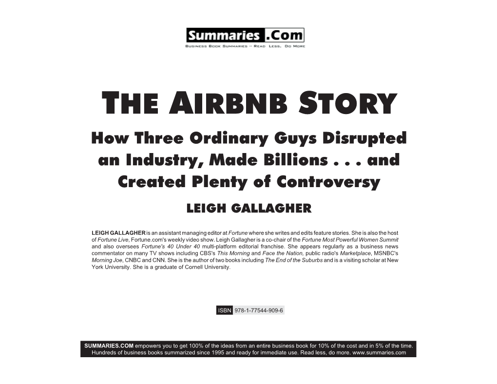 The Airbnb Story – Page 1