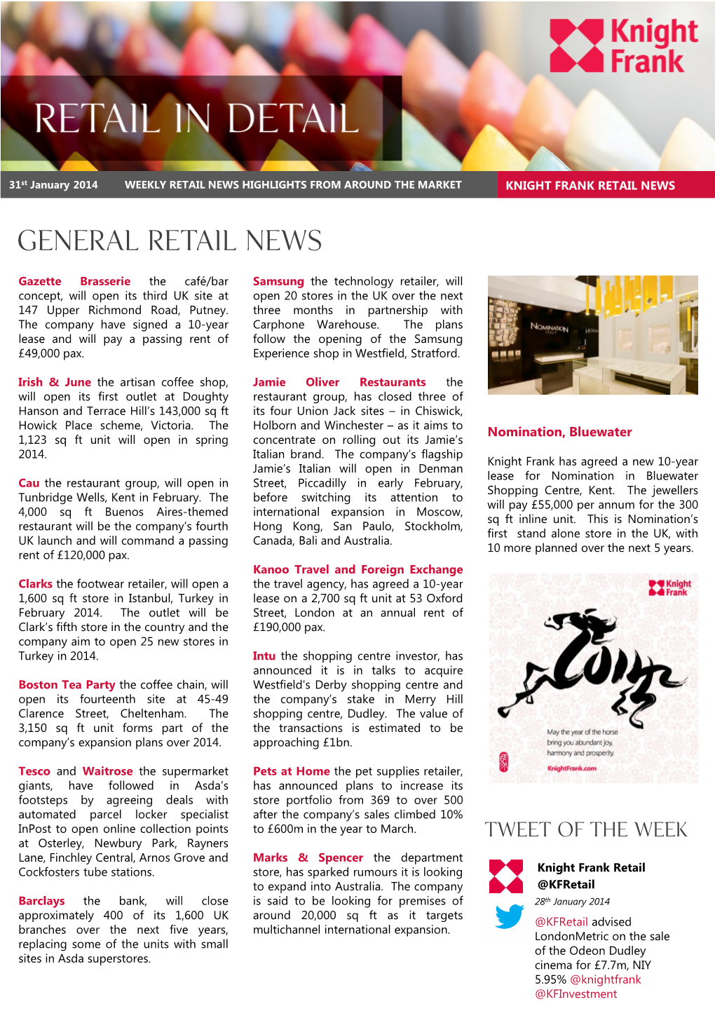 General Retail News