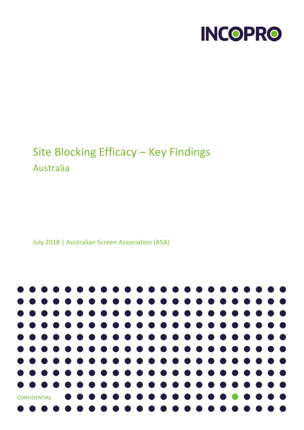 Site Blocking Efficacy – Key Findings Australia