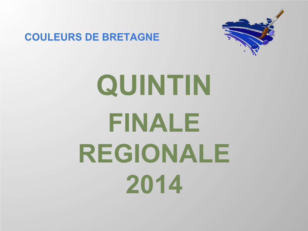 Quintin Finale Regionale 2014 Couleurs De Bretagne