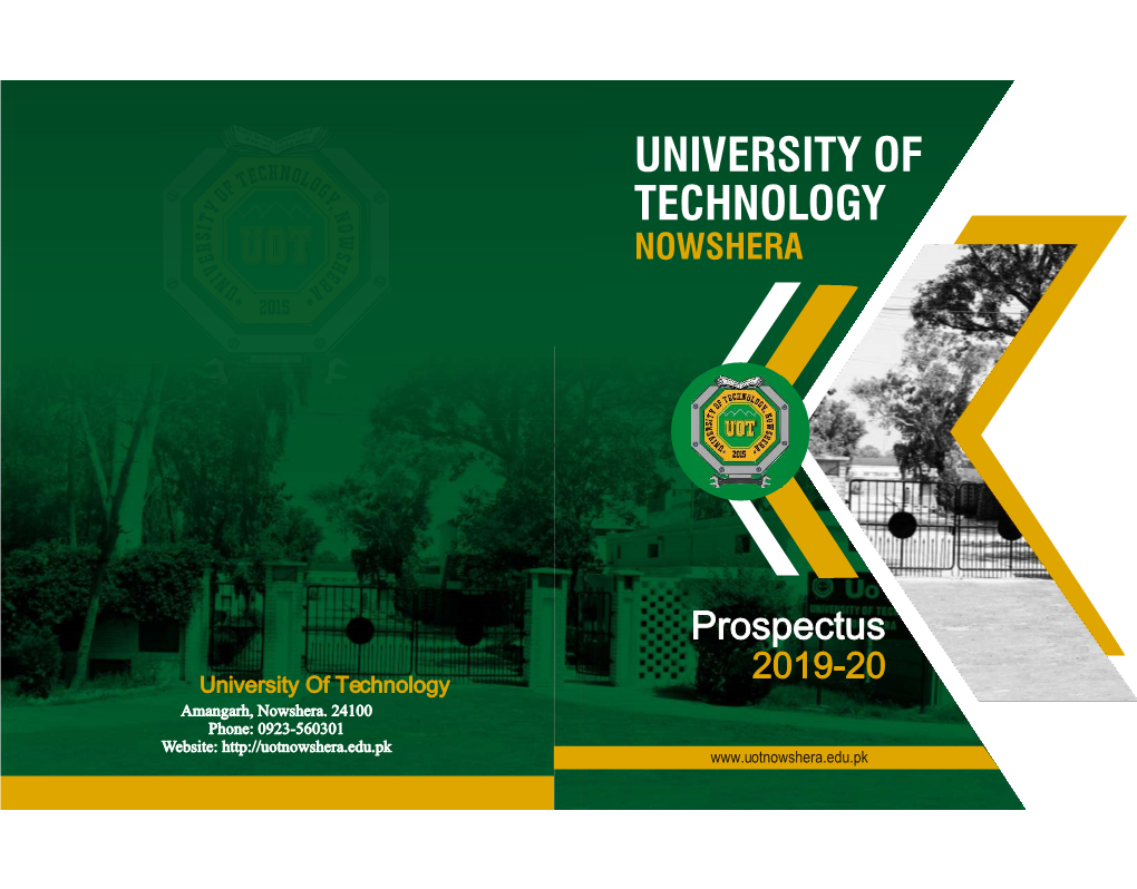 University of Technology Nowshera