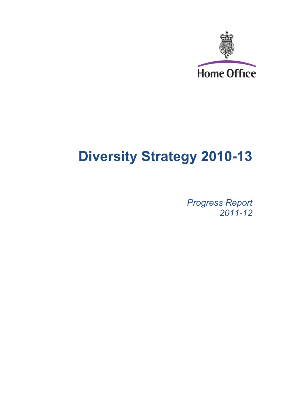 Diversity Strategy 2010-13