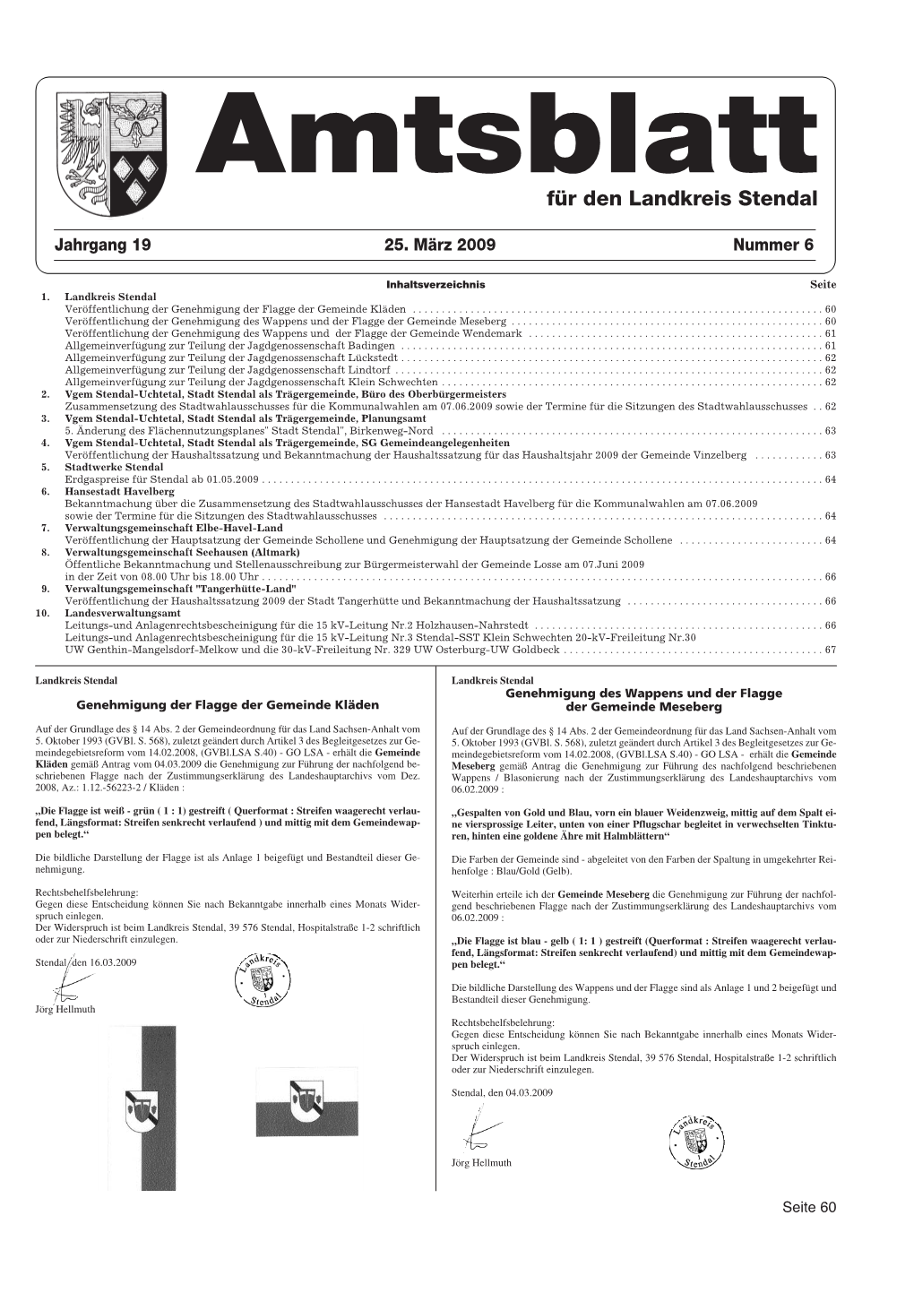 Amtsblatt 2009-06