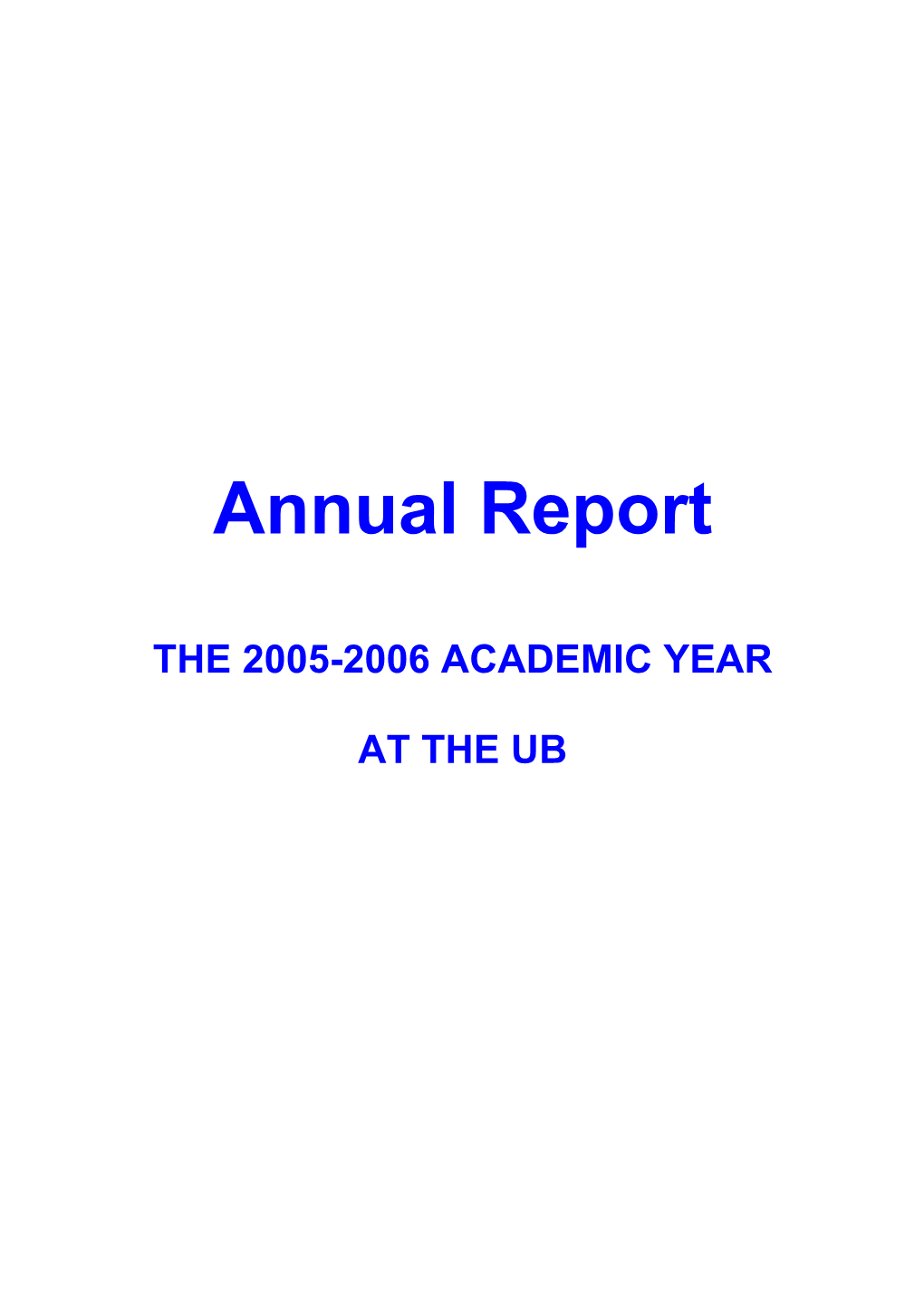 Annual Report