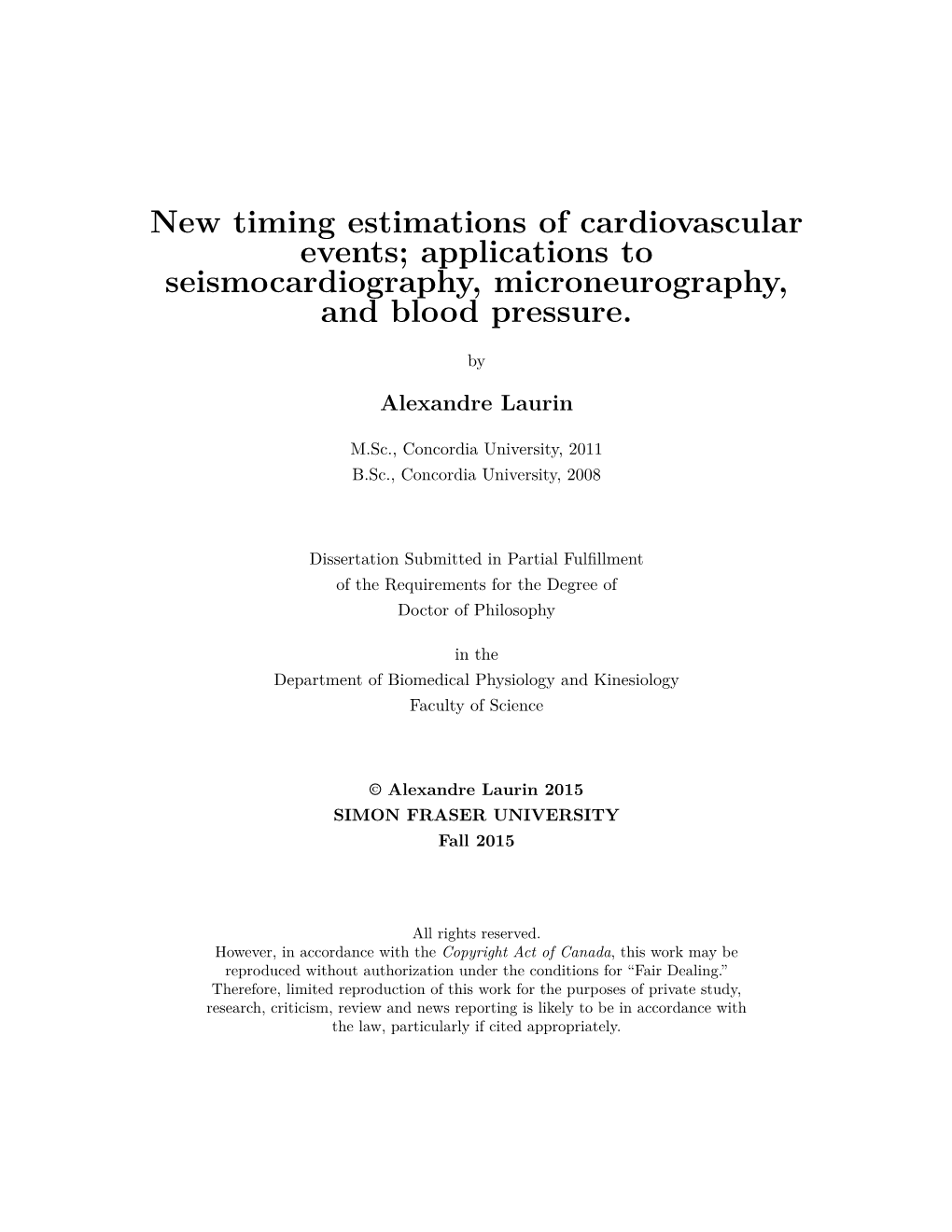 Applications to Seismocardiography, Microneurography, and Blood Pressure