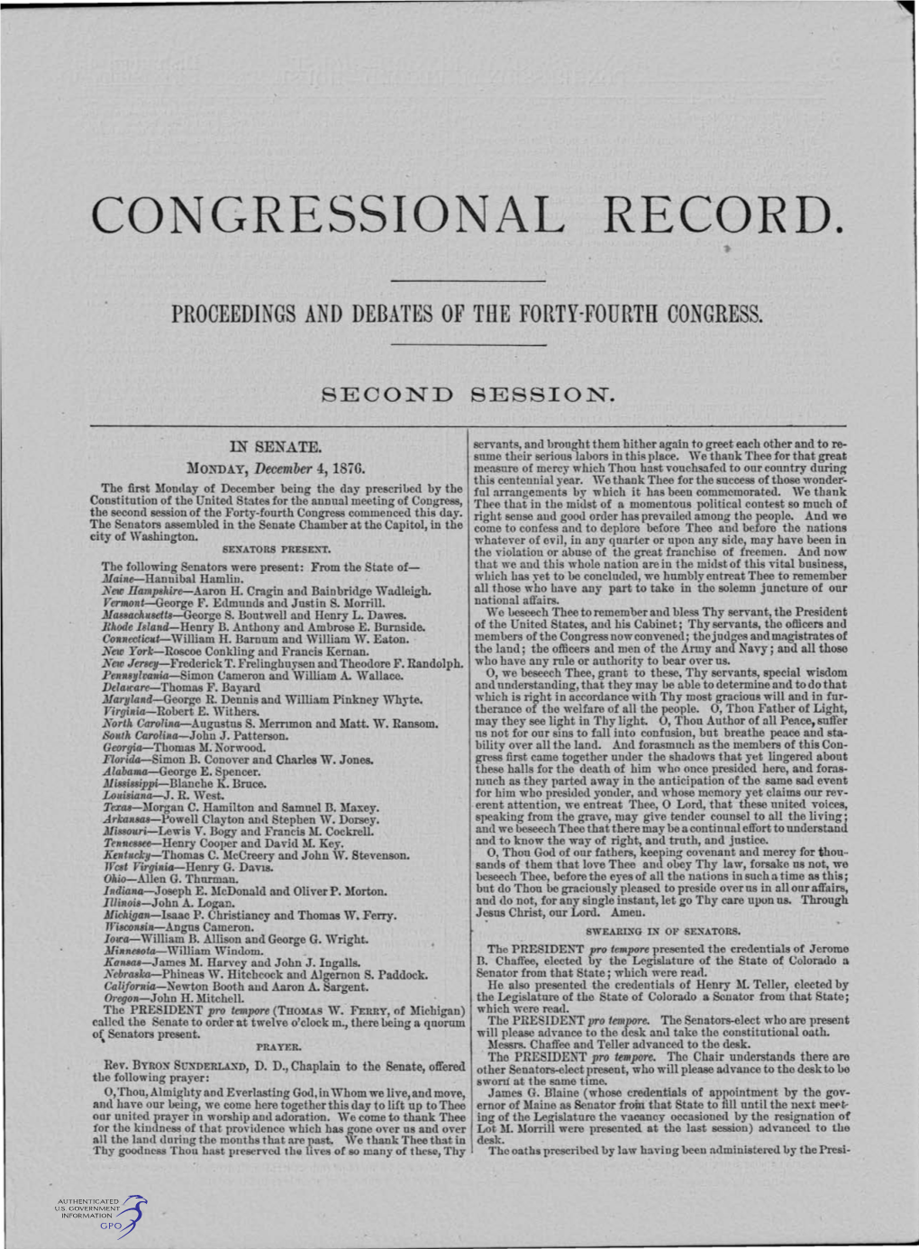 Congressional Record