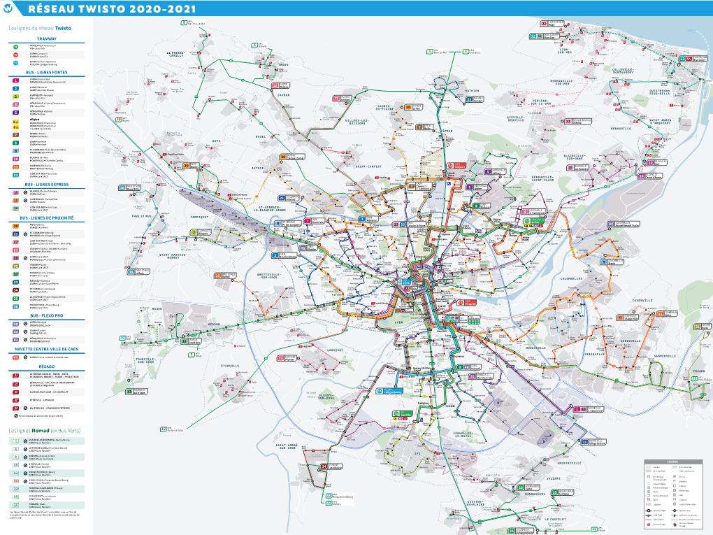 RÉSEAU TWISTO 2020-2021 Route De Bernières Foch Av