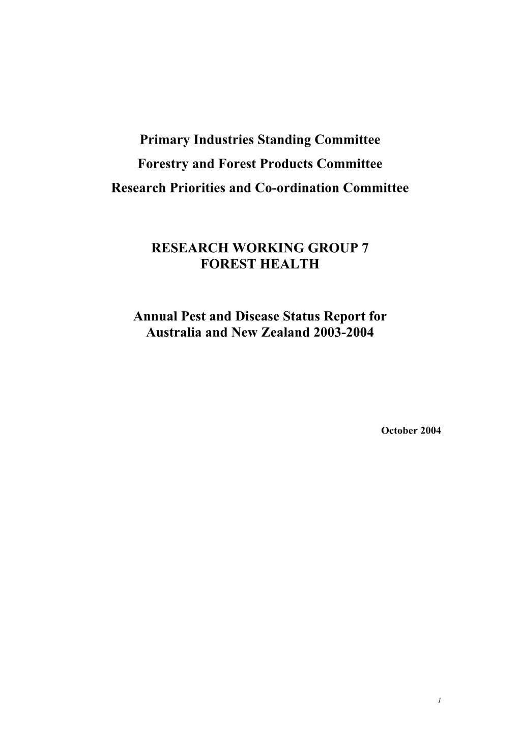 In Victoria, the Incidence of Sirex Over Summer 2001-2002 Remained