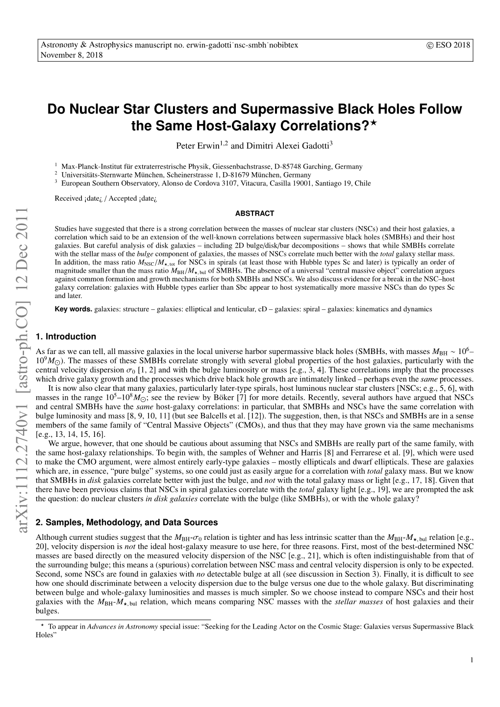 Do Nuclear Star Clusters and Black Holes Follow the Same Host