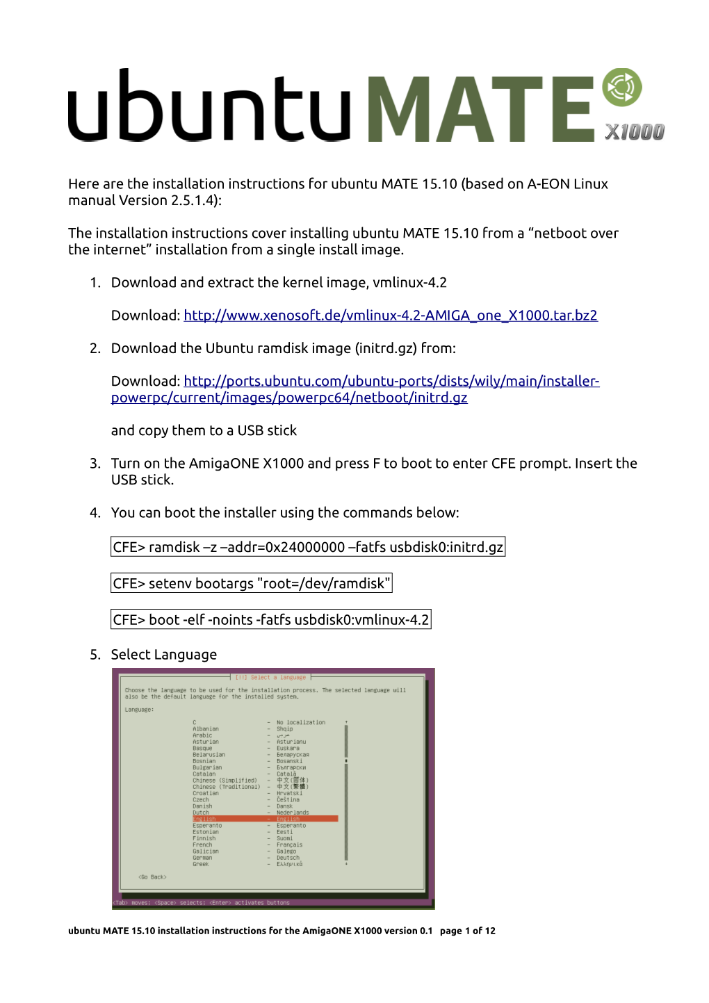 Here Are the Installation Instructions for Ubuntu MATE 15.10 (Based on A-EON Linux Manual Version 2.5.1.4)