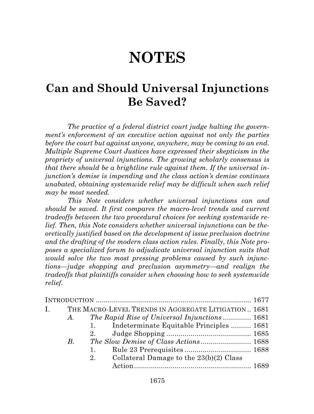 Can and Should Universal Injunctions Be Saved?